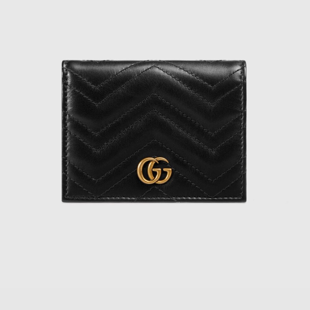 GG MARMONT CARD CASE WALLET GUCCI